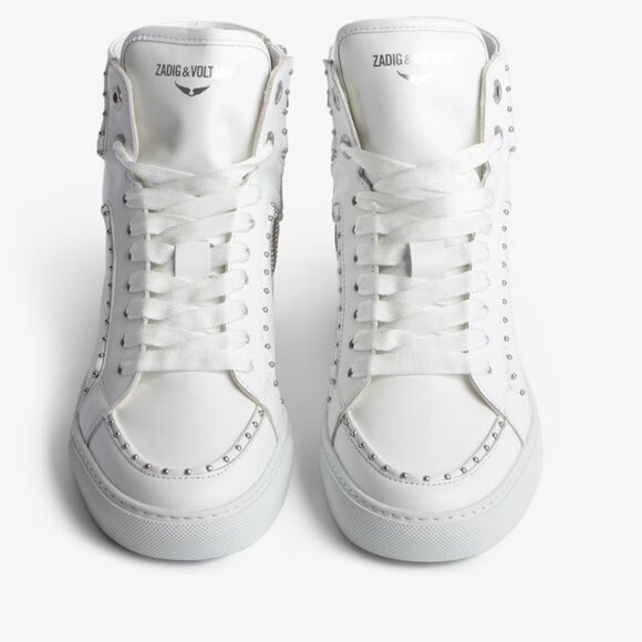 Zadig & Voltaire Shoes - Zadig & Voltaire High Flash Studded Sneakers size EU 37 / US 6 new with box